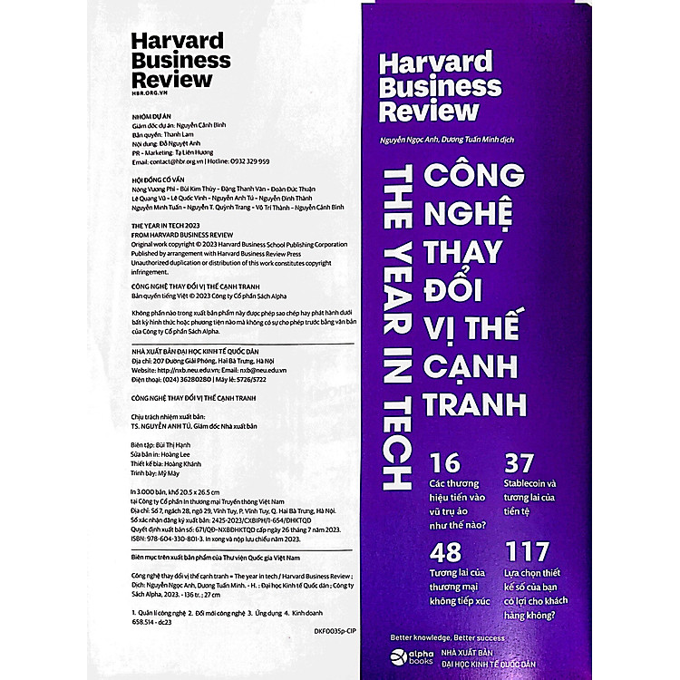 HBR - The Year In Tech - Công Nghệ Thay Đổi Vị Thế Cạnh Tranh - Ảnh 3
