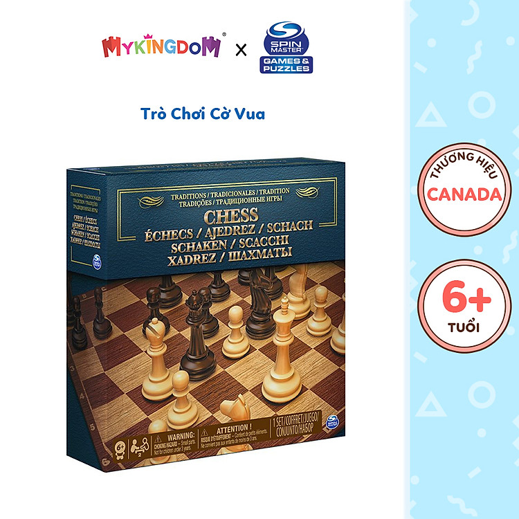 Mua tại Tiki: Mua Cờ vua SPIN MASTER 6038140 tại Mykingdom Chính hãng Tiết kiệm