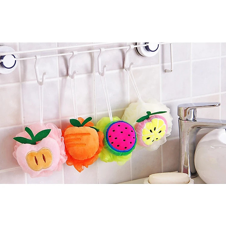 Mua Bộ 3 Bông Tắm Hình Trái Cây Chính hãng Ưu đãi - Hình ảnh 5