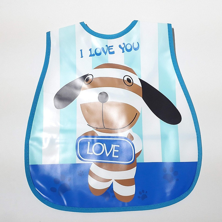 Tạp dề yếm ăn dặm học vẽ chống thấm nước cho bé (giao mẫu và màu ngẫu nhiên)