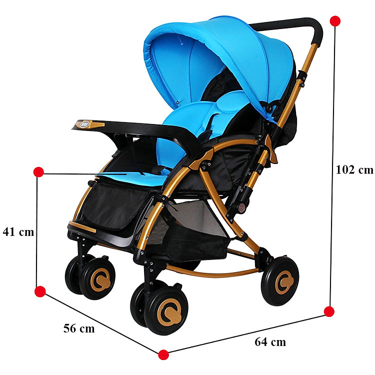 Xe Đẩy Trẻ Em Bập Bênh Baobaohao C3 Chính hãng Tiết kiệm - Hình ảnh 3