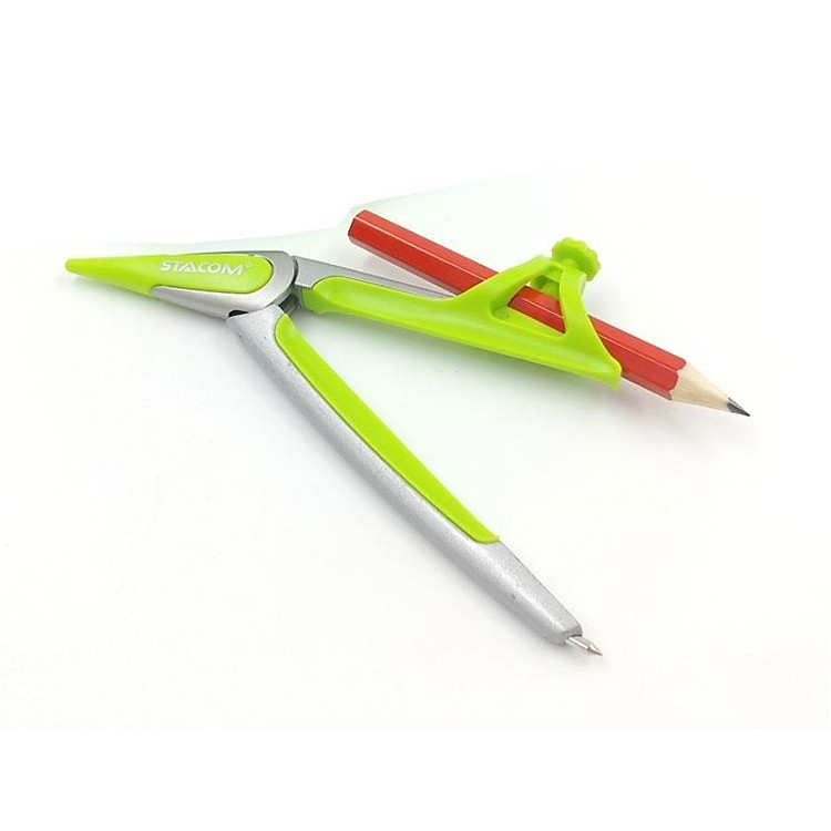 Compa Chì Gỗ Stacom CS104 - Màu Xanh Lá - Ảnh 4