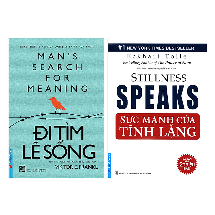 Combo Sức Mạnh Của Tĩnh Lặng (Tái Bản 2016) + Đi Tìm Lẽ Sống (2 Cuốn)