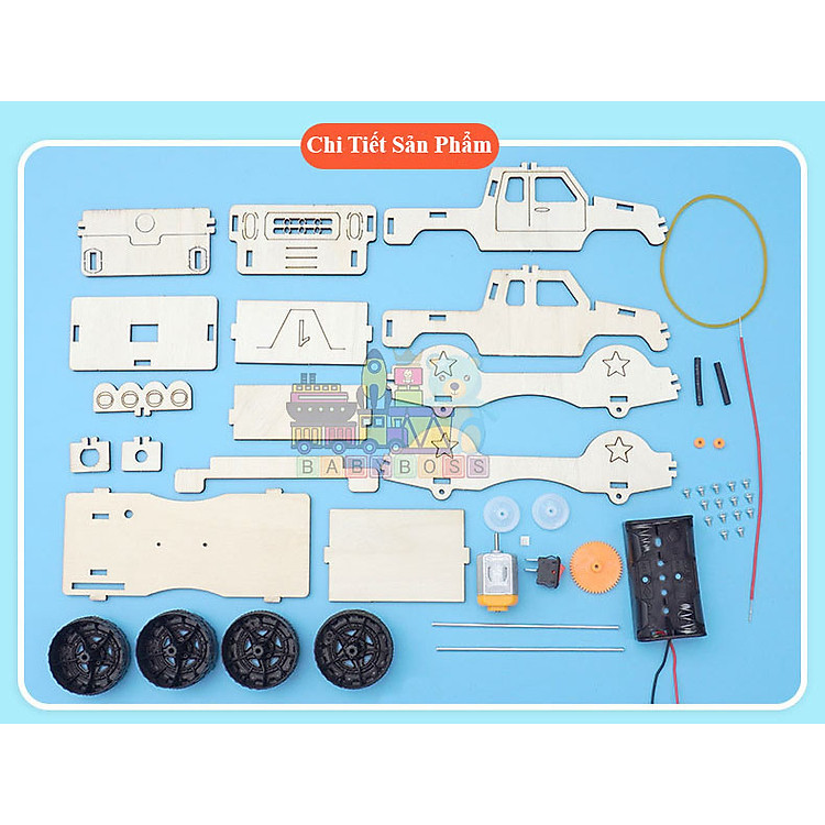 Bộ Đồ Chơi Khoa Học Xe Địa Hình Chính hãng Ưu đãi - Hình ảnh 5