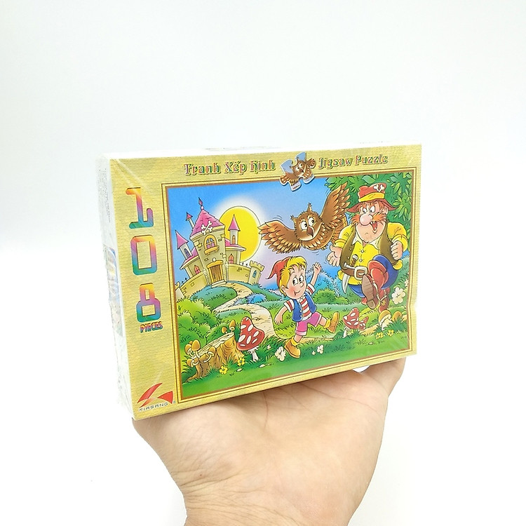 Tranh xếp hình Hoàng tử tí hon 108 mảnh Chính hãng Ưu đãi - Hình ảnh 4