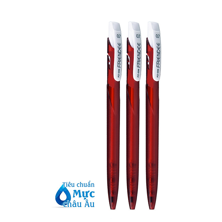 Bút bi Flexoffice FO-036 (3 chiếc)