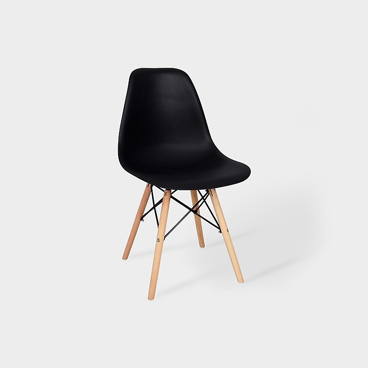 Ghế Nhựa Chân Gỗ Eames DSW