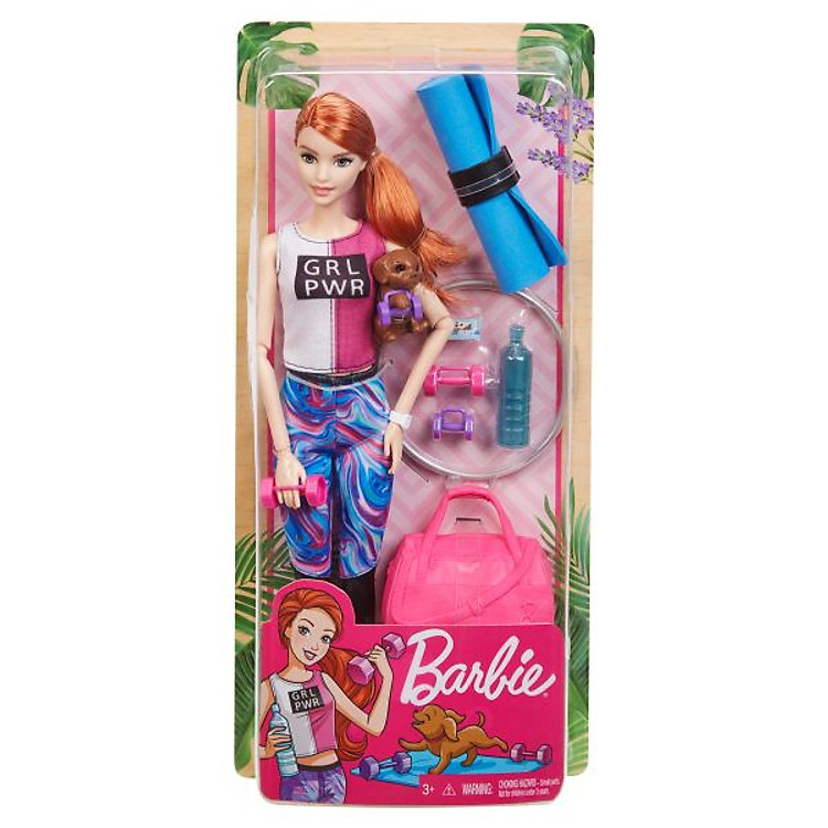 Búp bê Barbie - Thời trang phòng gym BARBIE GJG57/GKH73