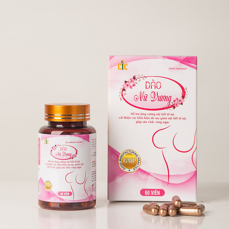 Thực phẩm bổ sung nội tiết tố nữ Đào Nữ Vương