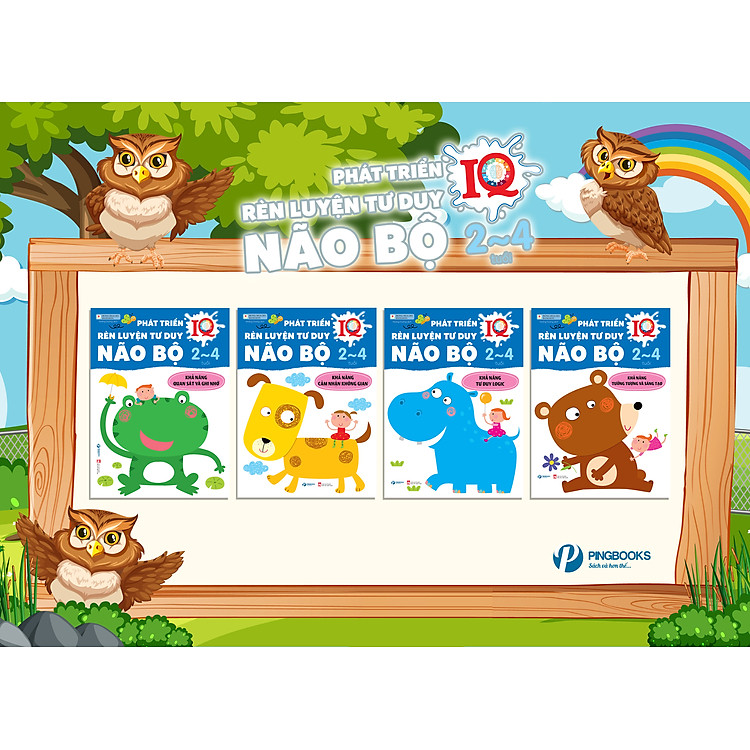 Phát triển IQ - Rèn luyện tư duy não bộ 2-4 tuổi (Khả năng tưởng tượng và sáng tạo) - Ảnh 2