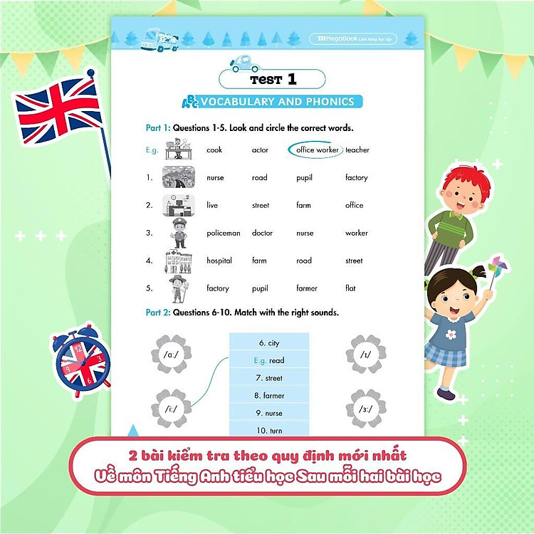 Big 4 Bộ Đề Tự Kiểm Tra 4 Kỹ Năng Nghe - Nói - Đọc - Viết Cơ Bản Và Nâng Cao Tiếng Anh Lớp 4 - Ảnh 5