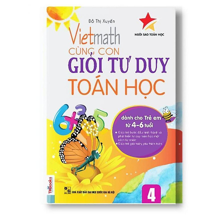 Vietmath – Cùng Con Giỏi Tư Duy Toán Học – Tập 4