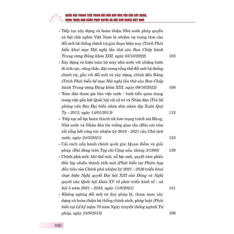Quốc Hội trong tiến trình đổi mới đáp ứng yêu cầu xây dựng, hoàn thiện nhà nước pháp quyền xã hội chủ nghĩa ở Việt Nam - bản in 2024 - Ảnh 7