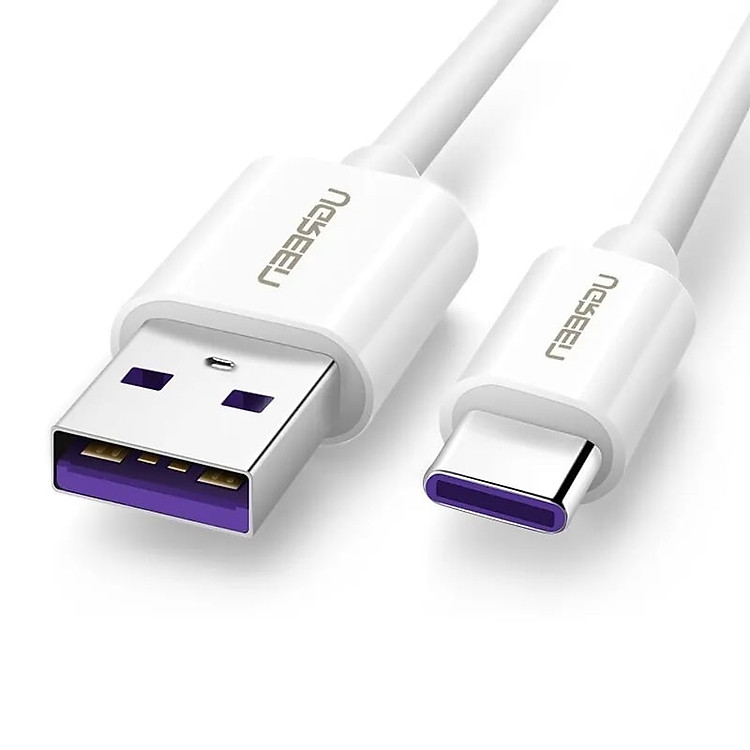 Cáp USB TypeC sang USB 2.0 Hỗ trợ sạc nhanh 5A 1M màu Trắng Ugreen UC40888US253 Hàng chính hãng