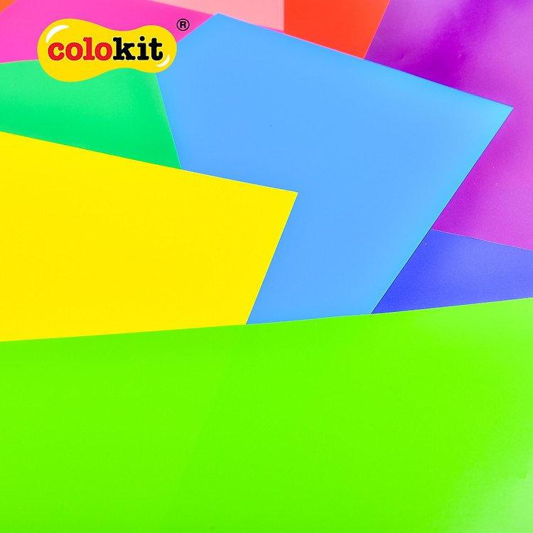 Giấy thủ công Colokit GTC-C006 (12 màu) - Ảnh 4