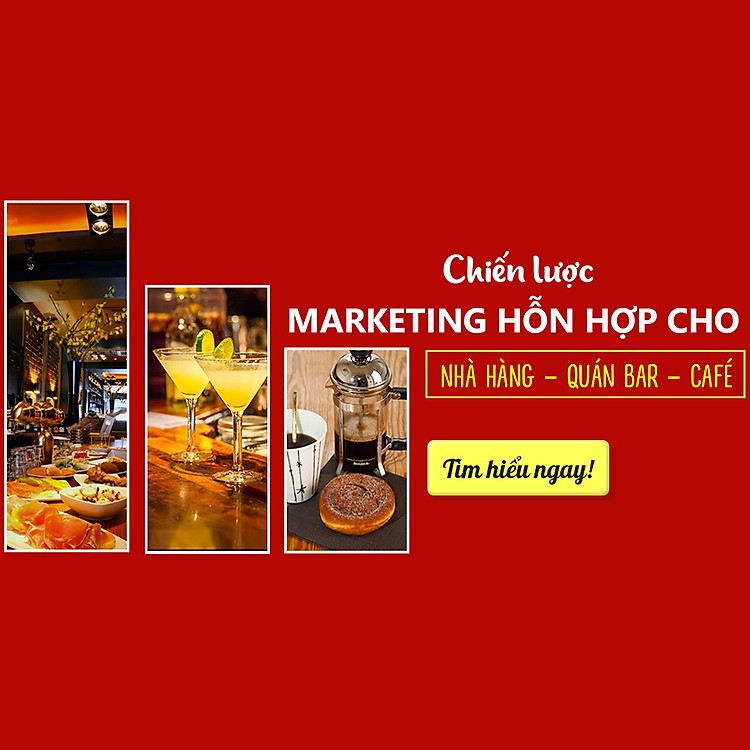 Bộ 4 Khóa Học Kinh Doanh Nhà Hàng Cafe KYNA MKT02