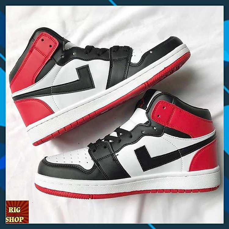 GIÀY THỂ THAO SNEAKER NAM NỮ AIR JD 1 RETRO HIGH OG BRED TOE