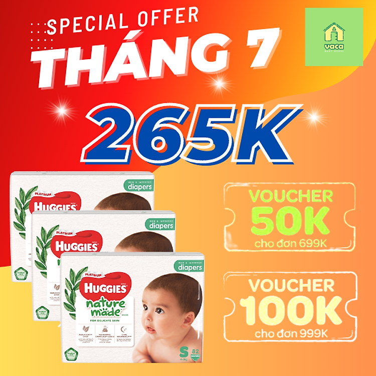 Mua Combo 3 gói tã Huggies size S Chính hãng Giá rẻ - Hình ảnh 5