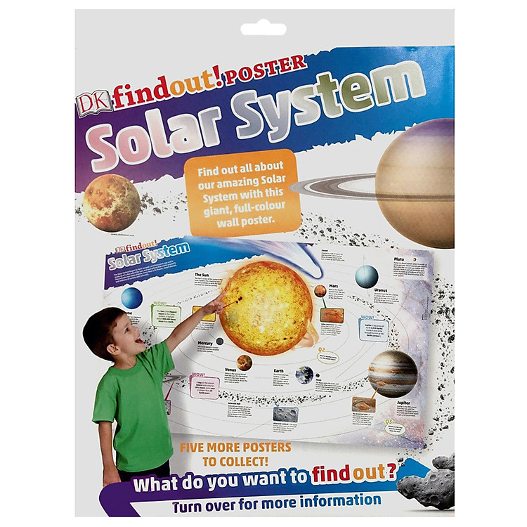 Sách Dkfindout! Poster Solar System