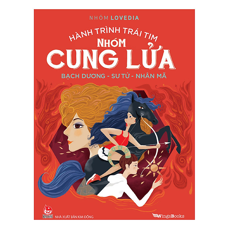 Sách Hành Trình Trái Tim Nhóm Cung Lửa