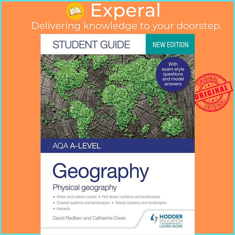Sách - AQA A-level Geography Student Guide 1: Physical Geography by David Redfern (UK edition, paperback)