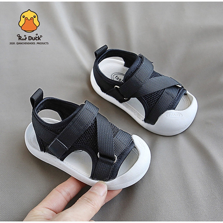 Dép Chống Vấp, Sandal Đi Học Cho Bé Trai, Bé Gái, Chất Da PU Cao Cấp Êm Mềm, Bền Đẹp