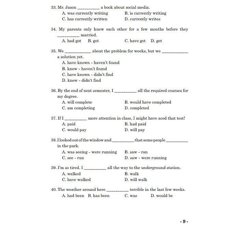 Bồi Dưỡng Học Sinh Giỏi Tiếng Anh Lớp 9 - Ảnh 3