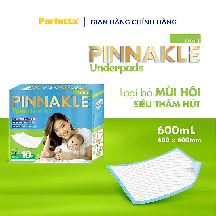 Tham Khảo tại ConCung: Tấm Đệm Lót Pinnakle Light 60x60 , nhận ngay nhiều Ưu đãi