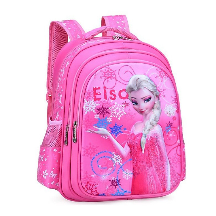 Ba lô Elsa hình nổi 3D cho học sinh cấp 1, cấp 2