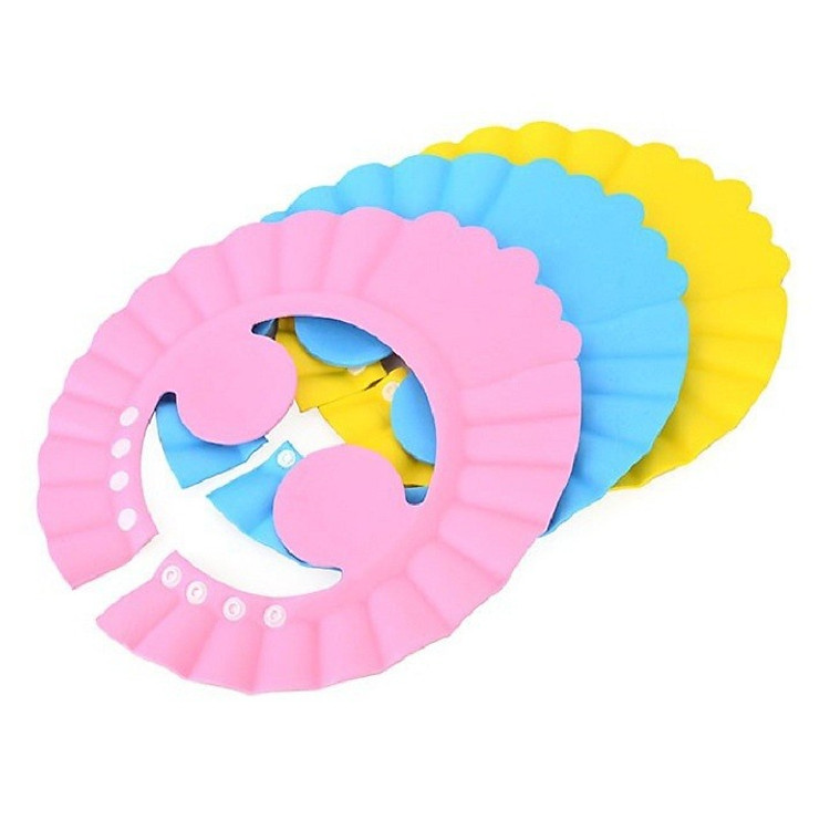 MŨ GỘI ĐẦU CHẮN NƯỚC CHO BÉ