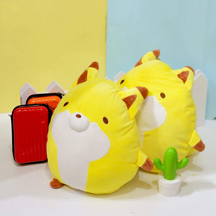 Thú bông Chồn lông mịn - Vàng