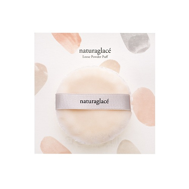 Bông Phấn phủ trang điểm dạng tròn