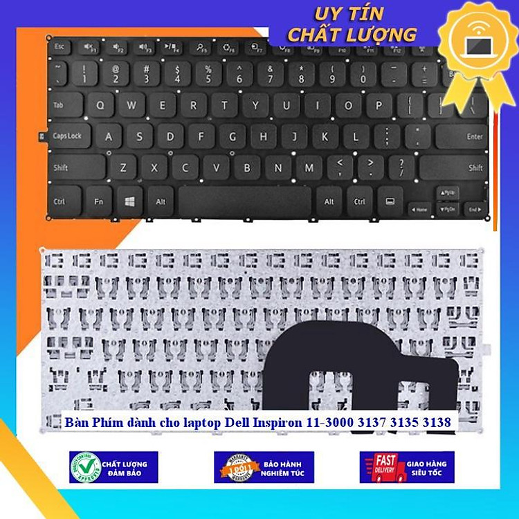 Bàn Phím dùng cho laptop Dell Inspiron 11-3000 3137 3135 3138 - Hàng Nhập Khẩu New Seal