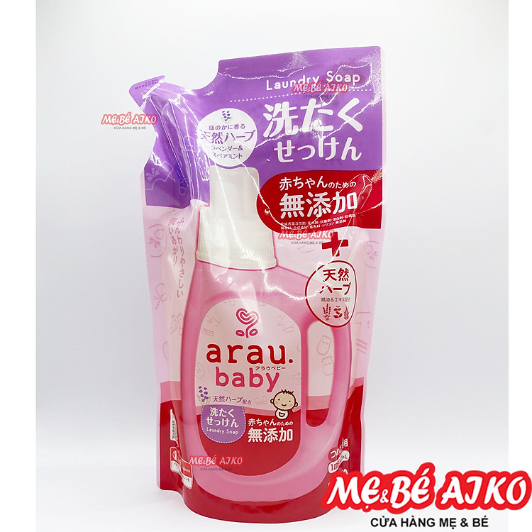 Combo Nước Giặt Arau Baby 800ml Chính hãng Ưu đãi - Hình ảnh 4