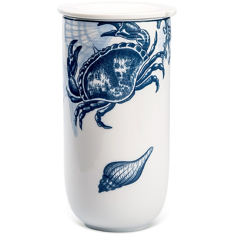 Ly Cao Gốm Sứ Minh Long Có Nắp - Đại Dương 214891479N (K4) 0.48L