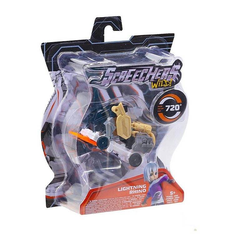 Mua Đồ Chơi Tê Giác Sấm Sét SCREECHERS Chính hãng Tiết kiệm - Hình ảnh 4