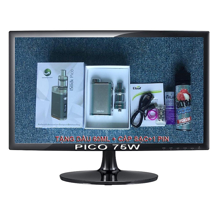 Màn Hình Điện Tử LCD Còn Gọi Là vếp Bót PICO 75W Siêu Mỏng Dạng Lá Dùng Trưng Bày Tiệm 1