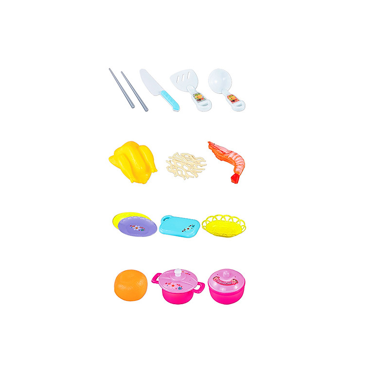 Bộ Nấu Ăn TOONYKIDS 26 - Đồ Chơi Bé Chính hãng Giá tốt - Hình ảnh 4