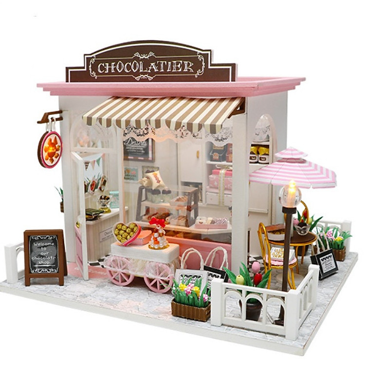 Mô hình nhà búp bê - Tiệm bánh kẹo Sô-cô-la Chocolatier