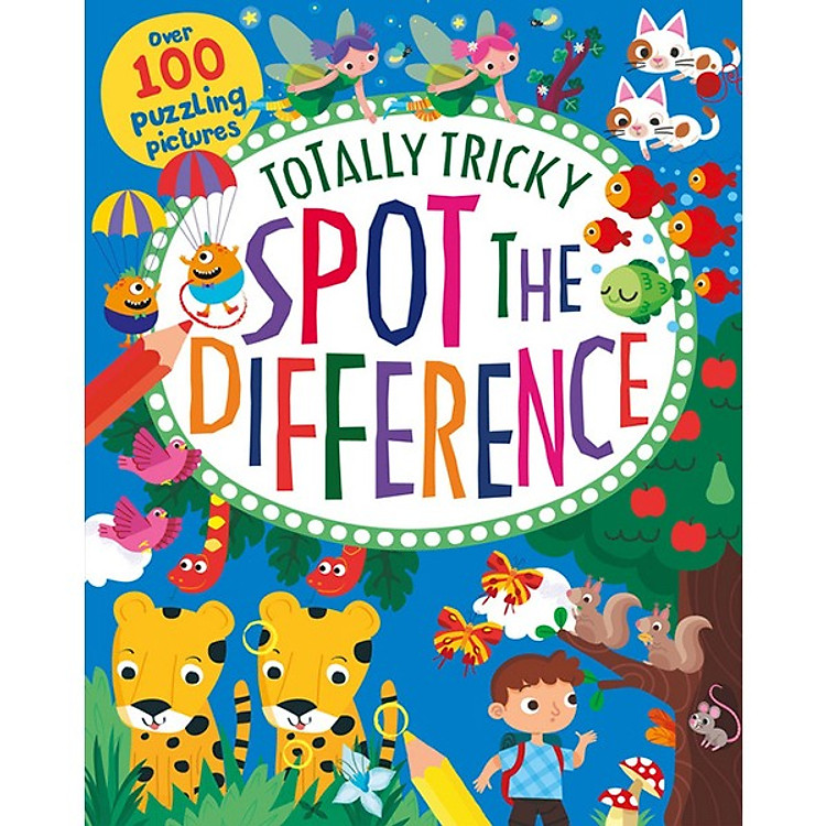 Sách Totally Tricky Spot the Difference