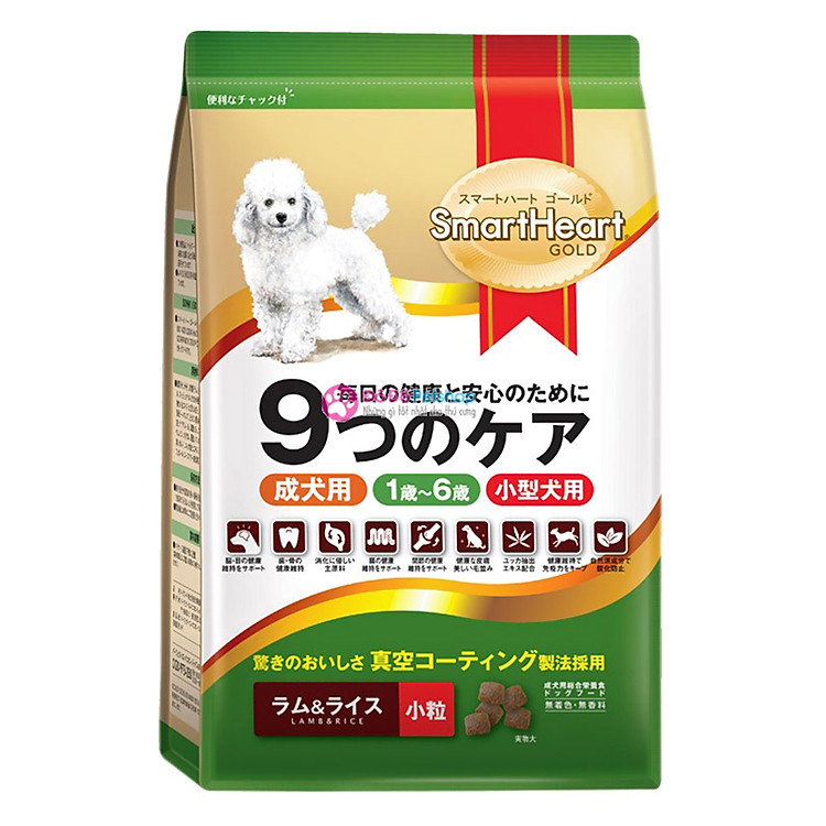 Thức Ăn Cho Chó Cỡ Nhỏ Smartheart Gold (1kg)