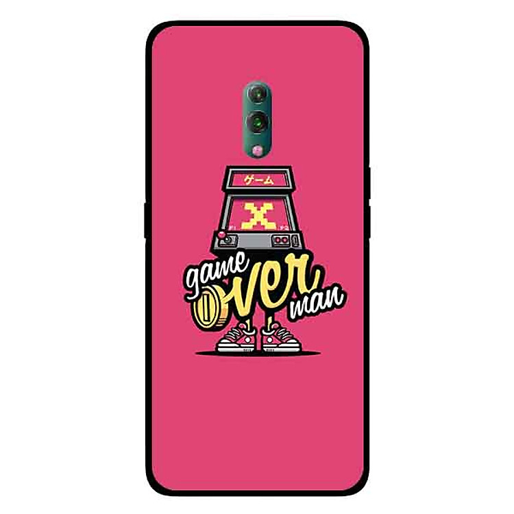 Ốp Lưng in cho Oppo K3 Mẫu Game Over - Hàng Chính Hãng
