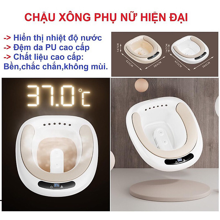 Chậu Xông Vùng Kín Gấp Gọn Tiện Lợi Ưu đãi - Hình ảnh 5