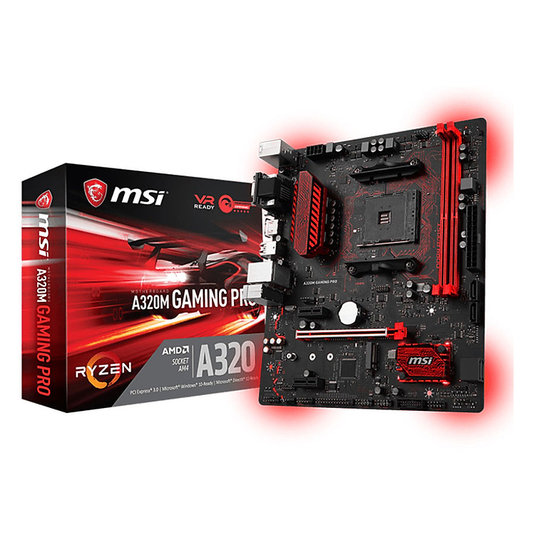 Bo Mạch Chủ Mainboard MSI A320M GAMING PRO Socket AM4 - Hàng Chính Hãng