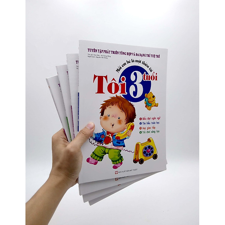 Mỗi Em Bé Là Một Thiên Tài - Tuyển Tập Phát Triển Tổng Hợp Và Đa Dạng Trí Tuệ Trẻ (Bộ 4 Cuốn) - Ảnh 6