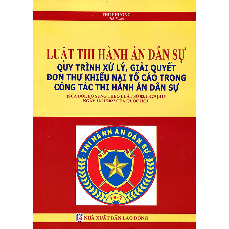 Luật Thi Hành Án Dân Sự (Sửa Đổi, Bổ Sung)