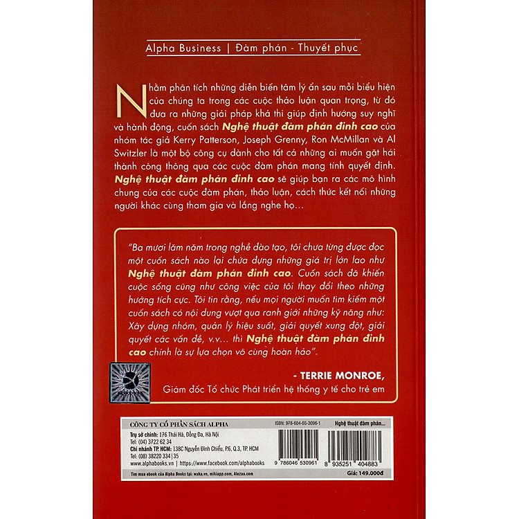 Nghệ Thuật Đàm Phán Đỉnh Cao - Crucial Conversations - Ảnh 2