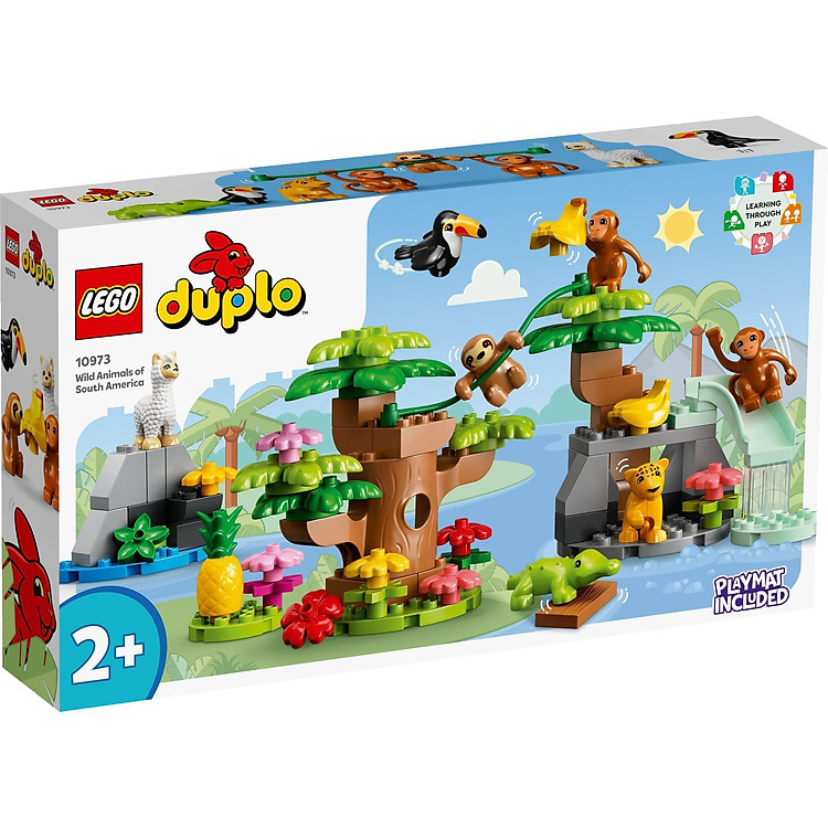 Chọn mua tại Shopee: LEGO DUPLO 10973 Khám Phá Động Vật Nam Mỹ - Giá tốt nhất tại Mall Shop