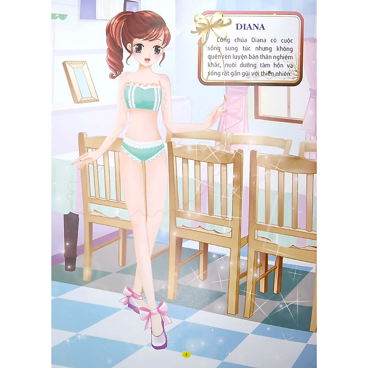 Princess Sticker - Dán Hình Công Chúa - Ảnh 2