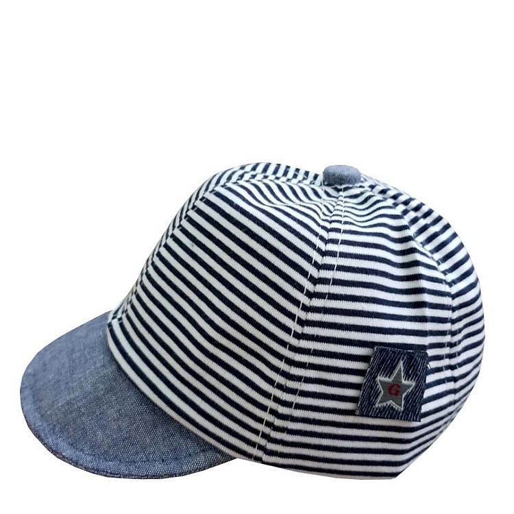 Mũ lưỡi trai cho bé trai và bé gái Kẻ sao ( 1 chiếc )